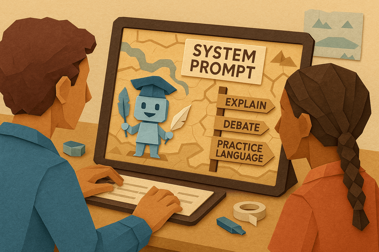 Bygg bedre chatbots: praktiske systemforespørsler for lærere